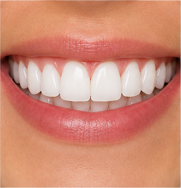 Resultado ilustrativo de estética dental