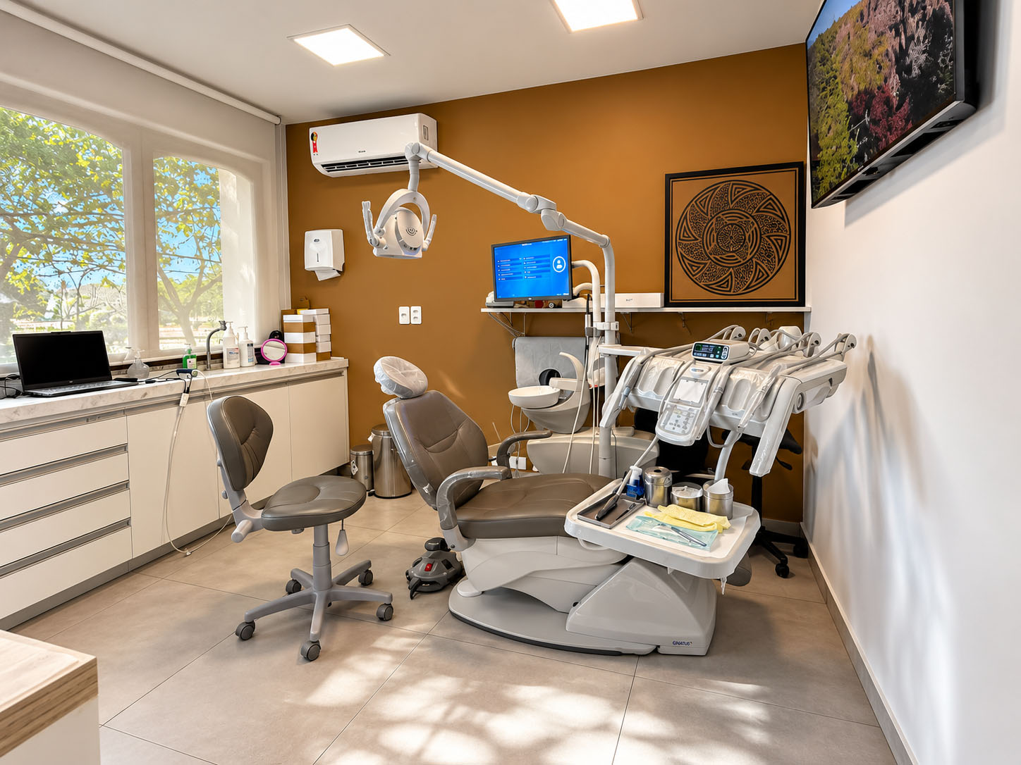 Estrutura odontológica da Somar