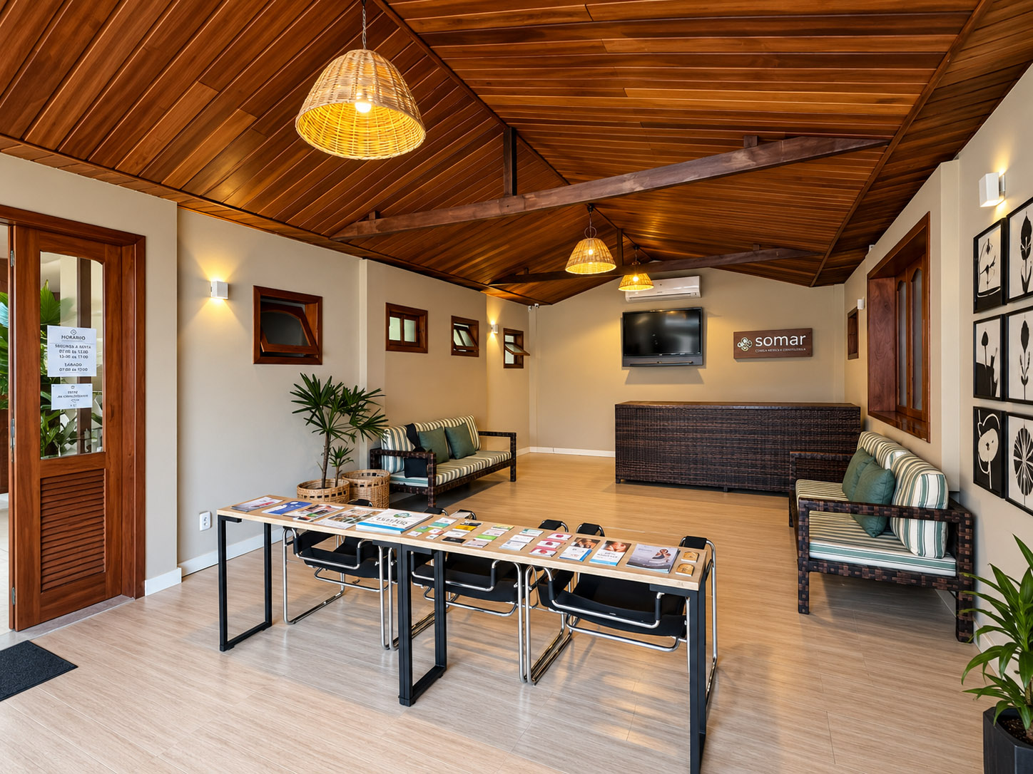 Sala de espera da Somar